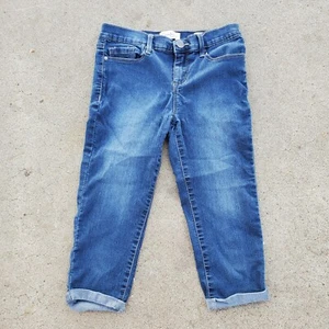 Jessica Simpson Rolled Skinny Capris Kids Size 8 Preowned Excellent Condition - Picture 1 of 4