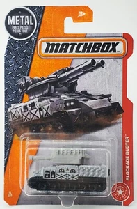 2016 MATCHBOX BLACK GRAY BLOCKADE BUSTER METAL 71/125 NEW SEALED - Picture 1 of 2