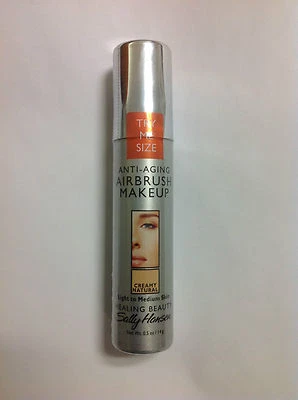 Base de maquillaje con aerógrafo Sally Hansen tamaño de prueba CREMOSA NATURAL NUEVA. Foto 1 de 3