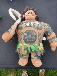 Disney MOANA Maui Big Demigod Soft Plush Toy Doll With Hook - Picture 1 of 2