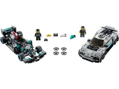 LEGO® Speed Champions 76909 Mercedes-AMG F1 W12 E Performance & Mercedes-AMG Pro - Bild 1 von 4