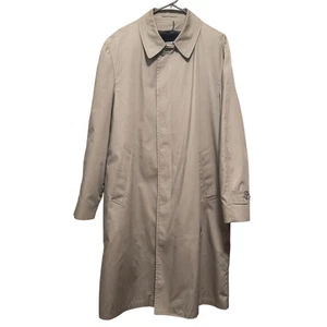 Vintage London Fog Mens Gray Trench Coat Zip Out Liner Size 42 Regular - Picture 1 of 13