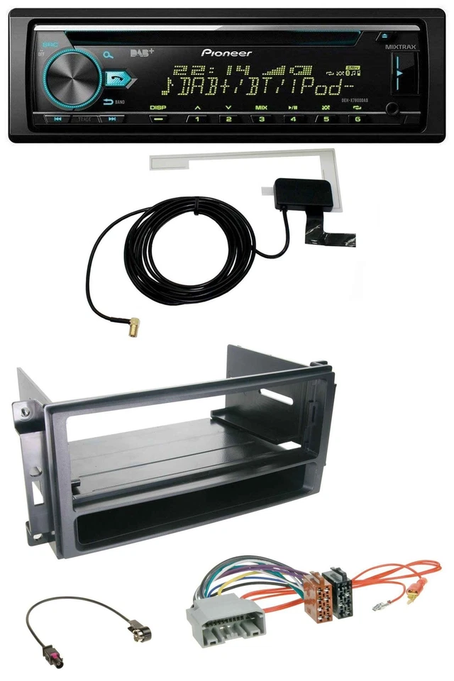Pioneer MP3 AUX CD USB DAB Autoradio für Chrysler 300C Sebring Dodge Avenger Nit - Bild 1 von 4