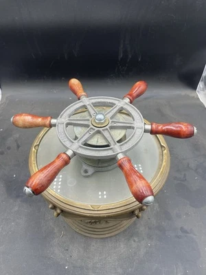 Vintage Perko 661-12 Ship’s Wheel  - Image 1 of 4