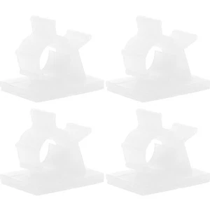 100 Pcs Verkabelungsfixierrahtkabel Clip Büro Kabelmanagement Kabelorganisator - Bild 1 von 11