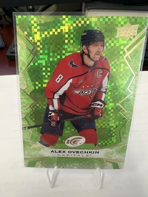 2022-23 Upper Deck Ice Green #89 Alex Ovechkin - Image 1 of 2