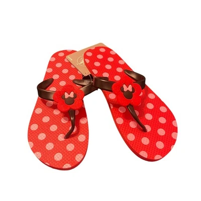 Sandalias chanclas Disney Minnie Mouse lunares  Foto 1 de 4