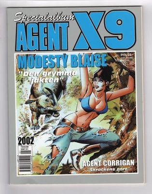 Álbum especial Agent X9 2002 Modesty Blaise & Agent Corrigan raro llave Suecia Foto 1 de 2