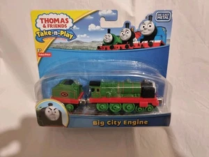 Thomas The Tank Friends TAKE ALONG N PLAY BIG CITY ENGINE TRAIN DIECAST NEW - Picture 1 of 5