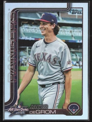 Serie Actualización Topps 2025 Juego de Estrellas Jacob DeGrom Texas Rangers #ASG-36 Foto 1 de 2