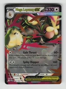 Mega Lopunny ex -, BLE, ME02: Phantasmal Flames, 084/094, Double Rare, Holo, NM - Bild 1 von 2