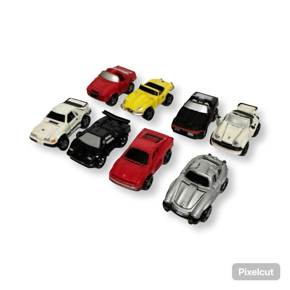 Lote De 8 Coches De Colección Micro Máquinas De Lujo Completo Años 80 Galoob Usado En Excelente Condición RARO Foto 1 de 4