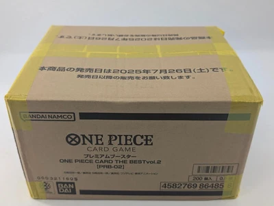 Bandai One Piece TCG: The Best One Vol. 2 (PRB-02) Estuche Booster Sellado Foto 1 de 2