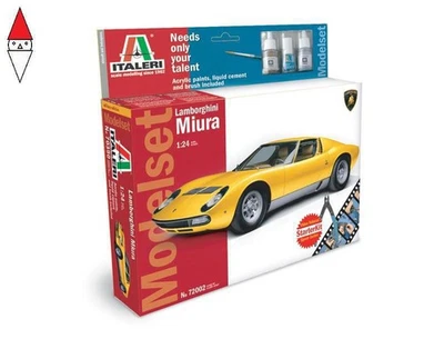 ITALERI 1/24 MODEL SET: LAMBORGHINI MIURA - Immagine 1 di 4
