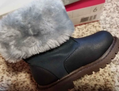 BOTAS DE INVIERNO CARTER NUEVAS NIÑAS PEQUEÑAS 6 ESTILO LUCY CON RIBETE DE PIEL Foto 1 de 4