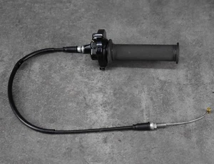 1998 98 DUCATI 748 - GENUINE OEM THROTTLE GRIP AND CABLE - Picture 1 of 7