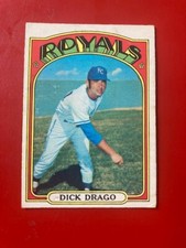 1972 O-Pee-Chee OPC #205 Dick Drago Kansas City Royals