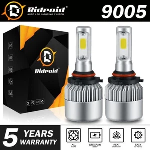 9005 HB3 LED Headlight Bulb Kits High Beam 6000K Super Bright White Light 2PCS - Bild 1 von 11