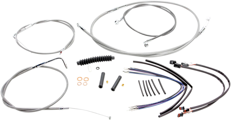 Kit de instalación de manillar Magnum XR 12" - 14" acero inoxidable 589271 Foto 1 de 1