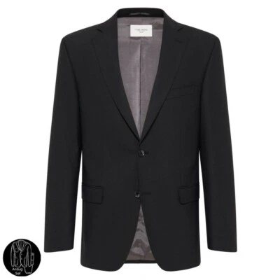 Carl Gross Traje De Hombre Sakko CG Shane Negro 00.071S0 325102 90 # - Imagen 1 de 2