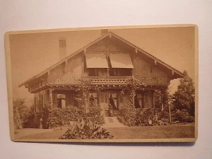 Haus - Holzhaus - ca. 1870-90er Jahre / CDV - Picture 1 of 1