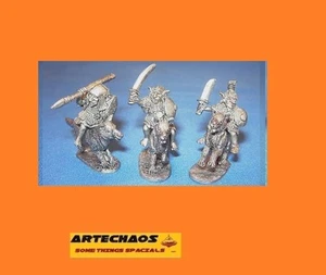 GOBLINS / HEAVY CAVALRY / 3 X METAL 20MM 1/72 FIGS /S.L.M. - Imagen 1 de 1