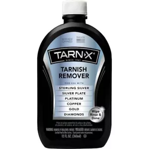 Tarn-X 12 oz. Tarnish Remover Restores shine to precious stones silver, platinum - Picture 1 of 6