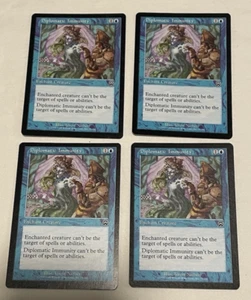 4x Diplomatic Immunity - Mercadian Masques - MTG - Magic the Gathering - LP/NM - Picture 1 of 2