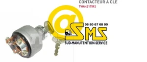 CATERPILLAR 4217592 INTERRUPTEUR CONTACTEUR CONTACT A CLE CHARIOT ELEVATEUR - Picture 1 of 1