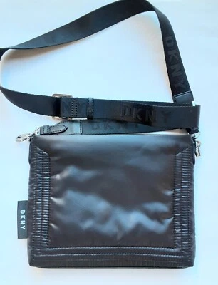 DKNY BLACK PURSE W/ EXTENDABLE STRAP! CROSSBODY BRAND NEW!♟ - Image 1 of 4