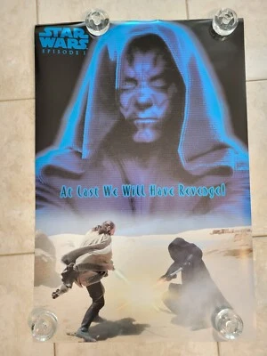 Póster Star Wars Episodio 1 - Póster de Darth Maul - Enrollado y COMO NUEVO Foto 1 de 4