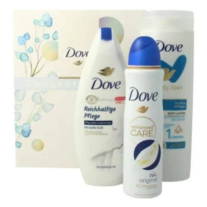 Dove Bade Set Geschenkset Damen Anti-Transpirant Spray Haydro Body Lotion Pflege - Bild 1 von 3