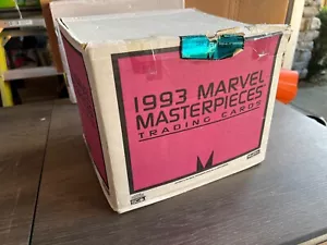 Skybox Marvel Masterpieces 1993 EMPTY CASE BOX ONLY Limited - Picture 1 of 7