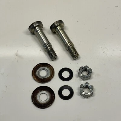 2000 Suzuki Quadrunner 250 LTF250 2x4 OEM FRONT LEFT RIGHT AXLES NUTS  - Image 1 of 4