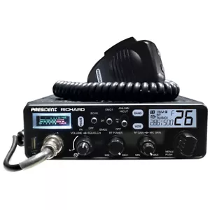 NEW PRESIDENT Richard ricetrasmettitore 10 metri radio 50 watt - Foto 1 di 2