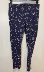 Hot topic Sailor Moon Symbols Star Leggings Plus 0 Stars Luna Blue - Picture 1 of 7