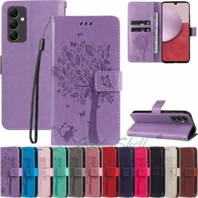 For Samsung A13 A23 A33 A53 A14 A24 A34 A54 Wallet Card Slot Leather Case Cover - Image 1 of 4