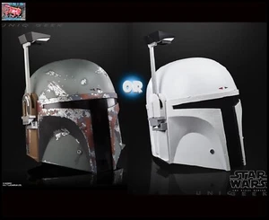 Star Wars The Black Series Boba Fett Helmet & Prototype Helmet Prop Replicas - Picture 1 of 19