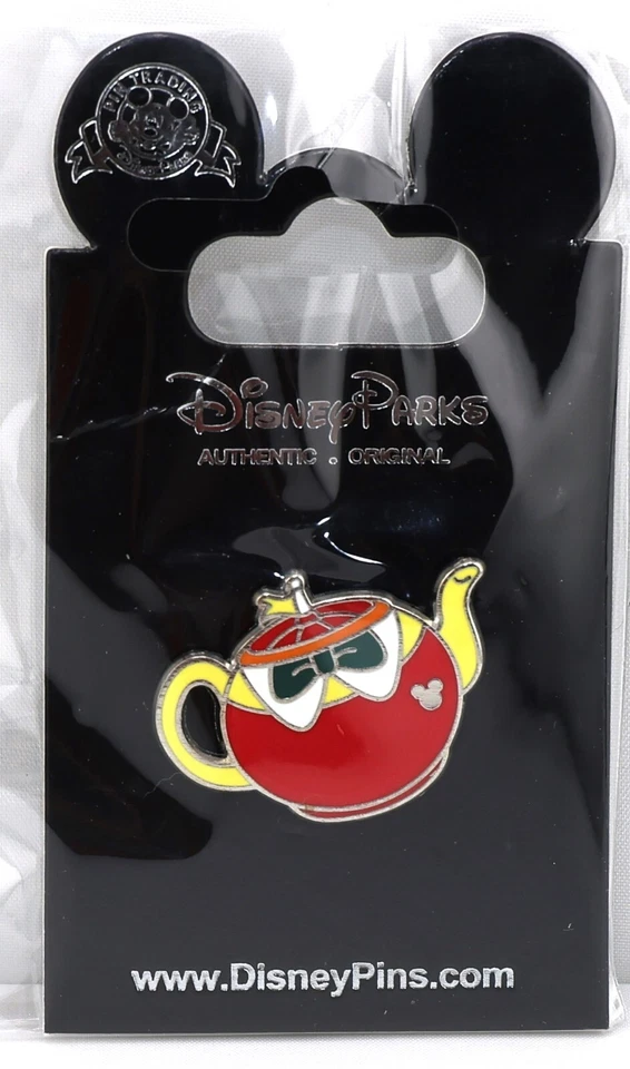 Disney Hidden Mickey Alice In Wonderland Tweedle Dee Dum Teapot Pin - Image 1 of 1