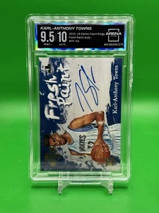 Karl Anthony Towns 2015-16 Court Kings FRISCHER LACK AUTO AC 9,5/10 - Bild 1 von 2