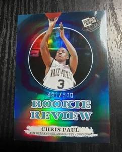 2006 Press Pass # R39 Chris Paul Serial # 491/500 RC  - Picture 1 of 2