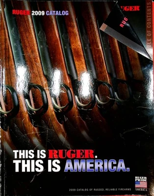 Ruger 2009 Catalog--Fireaems Catalog---With Dealer Price List - Image 1 of 4