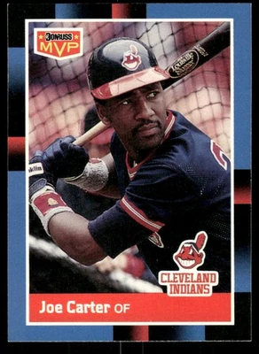 1988 Donruss #BC-9 Joe Carter Cleveland Indians Baseball Card - Image 1 of 2