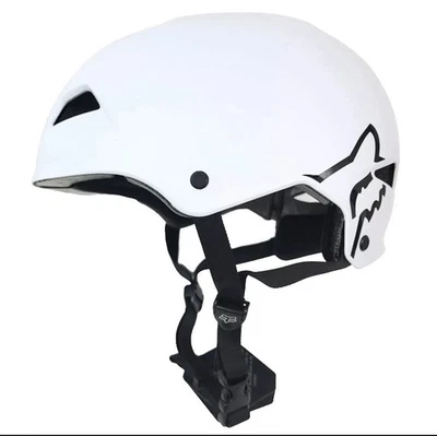 Casco de bicicleta de carreras Fox para hombre talla grande blanco Foto 1 de 4