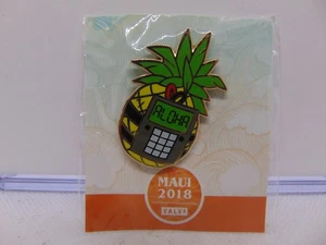 Valve Corporation Software Lapel Pin Maui 2018 Pineapple With Aloha - Bild 1 von 3