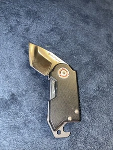 Smith & Wesson Benji Folding Knife 1.5" Carbon Steel Blade G10/Stainless Handle - Picture 1 of 6