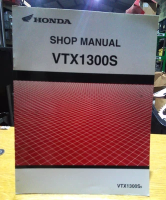 2004 HONDA VTX1300S SHOP MANUAL - Image 1 of 3
