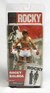 Rocky Balboa NECA Reel Toys Sylvester Stallone Actionfigur White Trunks Neu in Verpackung - Bild 1 von 4