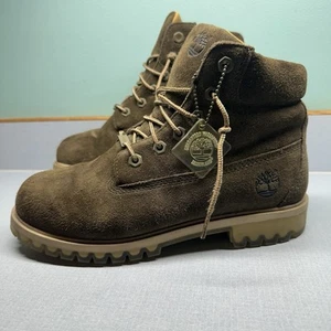 Timberland Women's Primaloft 200 Gram Boots-Size (6.5) Grey Suede Leather A1Bl4 - Picture 1 of 18