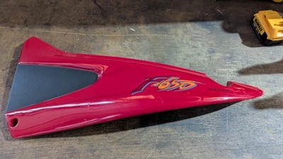 Verkleidung Heckverkleidung Seitenverkleidung links BMW F650 Funduro rot - Bild 1 von 4